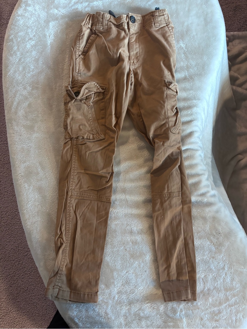 Cat & Jack Tan Slim Cargo Pants